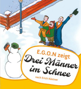 Drei Männer im Schnee